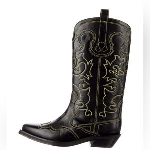 GANNI COWBOY BOOTS! So cute and comfy. Worn 1x